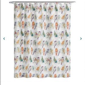 World Market Bird Shower Curtain